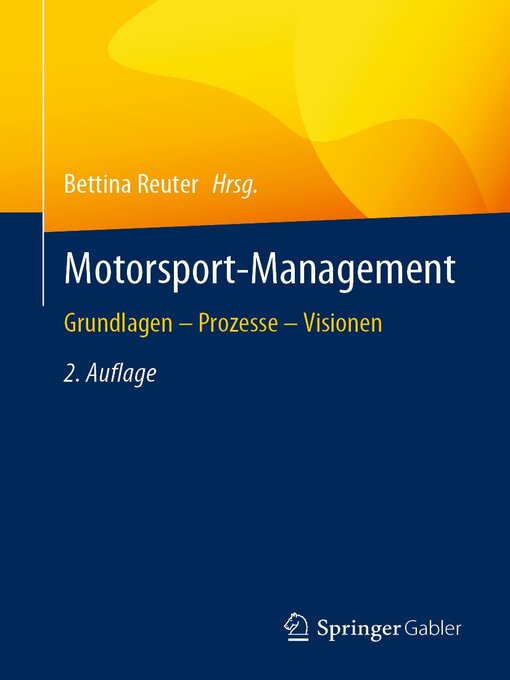 Title details for Motorsport-Management by Bettina Reuter - Available